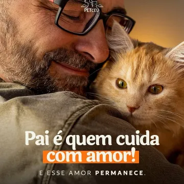 Feliz dia dos pais! 💙🐾 Que o amor permaneça em cada coração 🥹